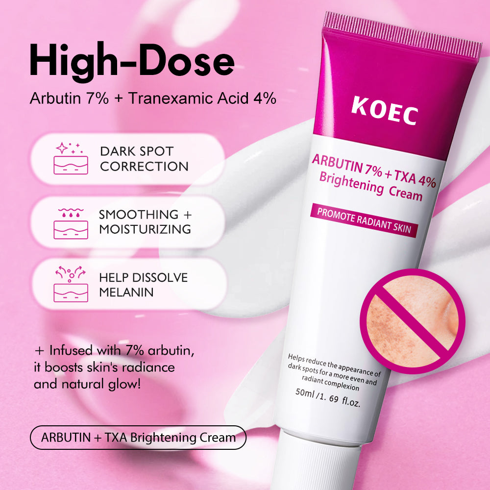 arbutin 7.0 glutathione cream Arbutin 7% + TXA 4% Brightening Cream